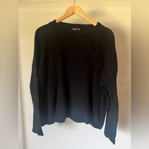 Nasty Gal Black Loungewear Sweater